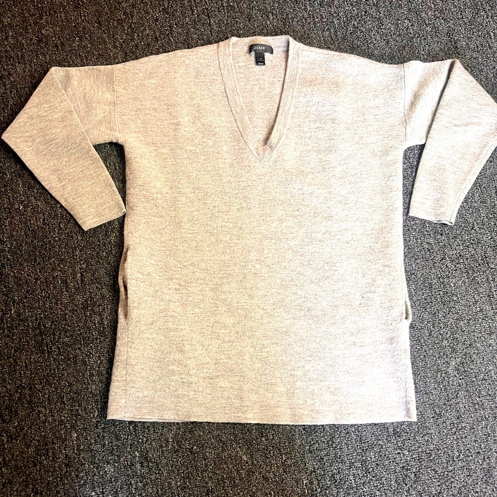 Woman’s sweater, J.Crew, a V-neck Merino wool